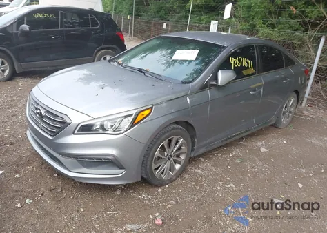 2017 Hyundai Sonata Sport из США, поврежденный, VIN 5NPE34AF9HH462191